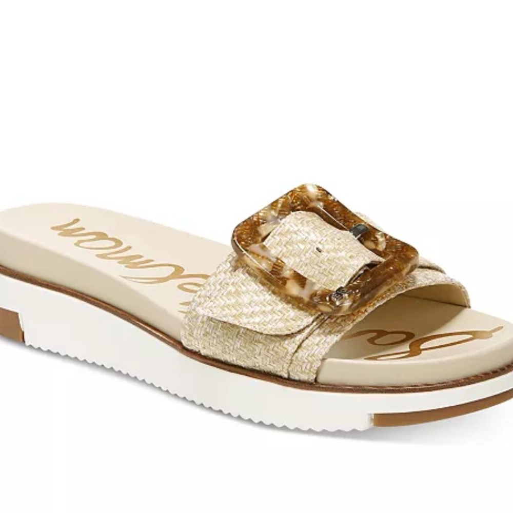 Sam Edelman Ariane Platform Buckle Slides